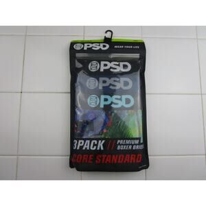 PSD Standard Core Benji Blacklight Men's Small (28-30) Premium Boxer Briefs